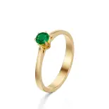 Pierścionek zaręczynowy z szmaragdem AJPZ_016